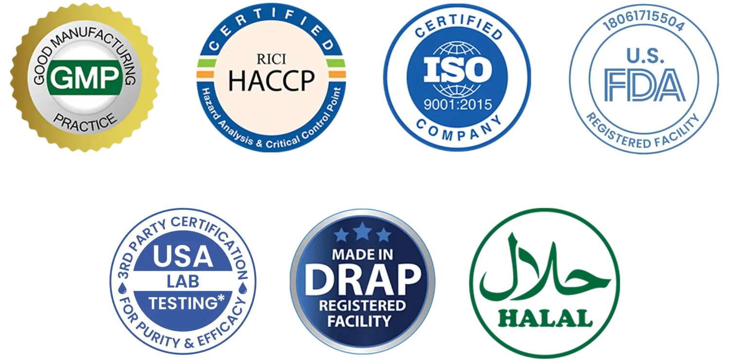 Hizen Pharma Certifications
